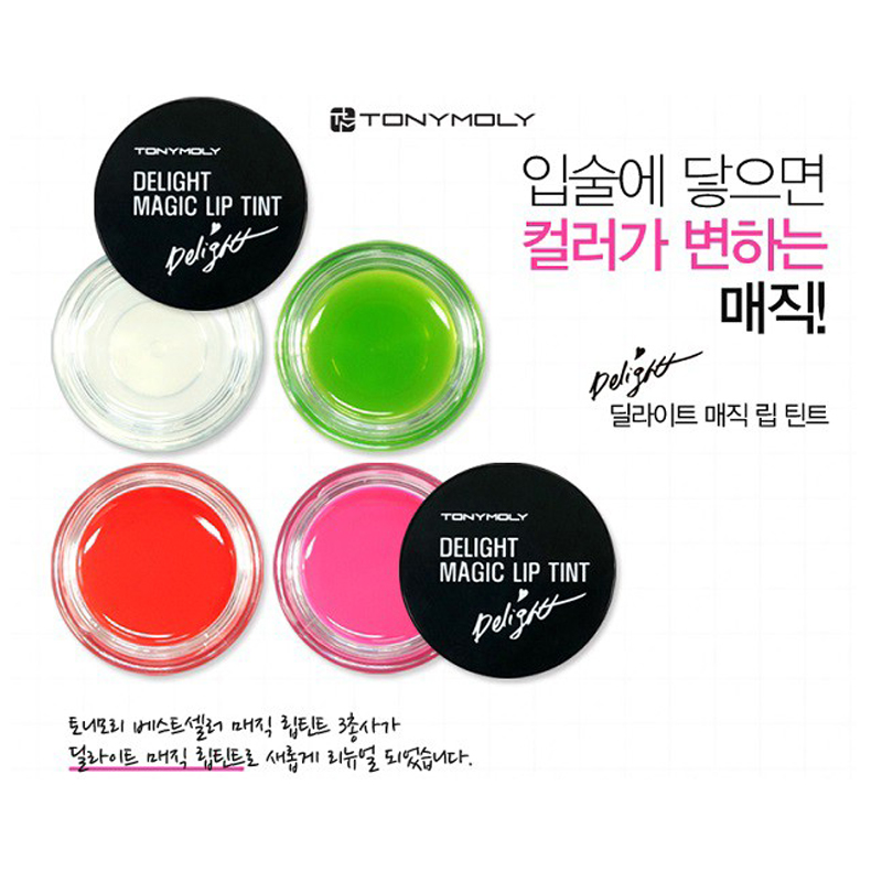 [Tonymoly] Son dưỡng môi Delight Magic Lip Tint